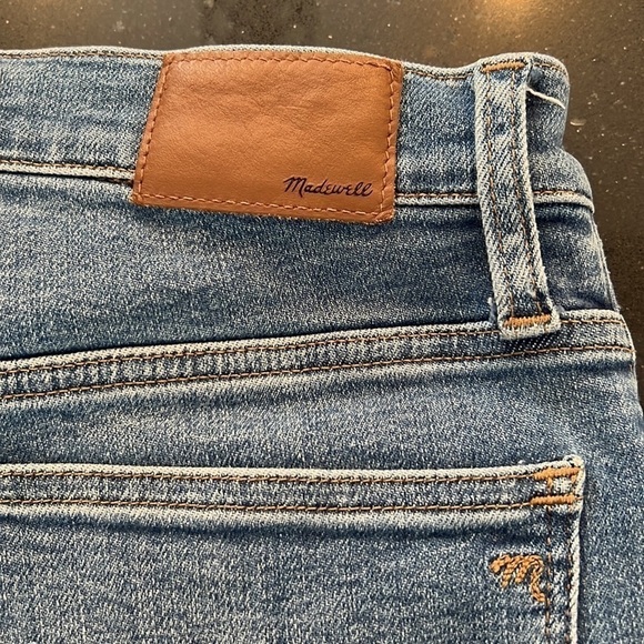Madewell 9” Mid Rise Skinny Crop Jeans Dewey Light Wash SZ 27 - Picture 8 of 8